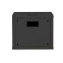Digitus | Wall Mounting Cabinet | DN-19 09-U-SW | Black | IP protection class: IP20 - 4